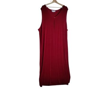 Amanda Paris London New York Red Slinky Knit‎ Vest 3X USA Made